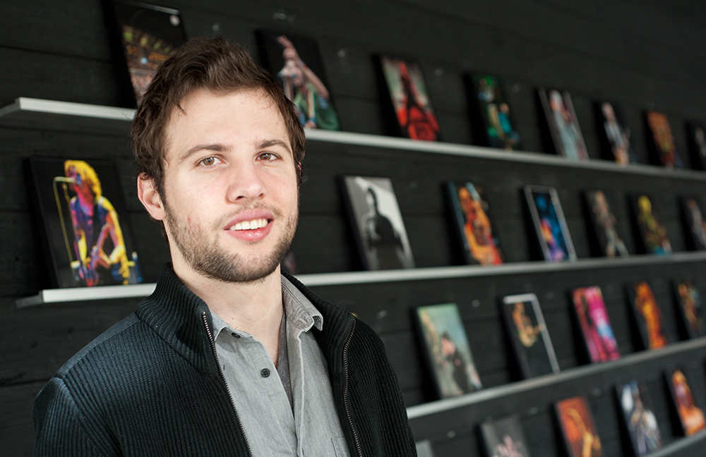 Pictured is SAEM alumnus Jeremy Olson. Photo by Chris Rolinson.